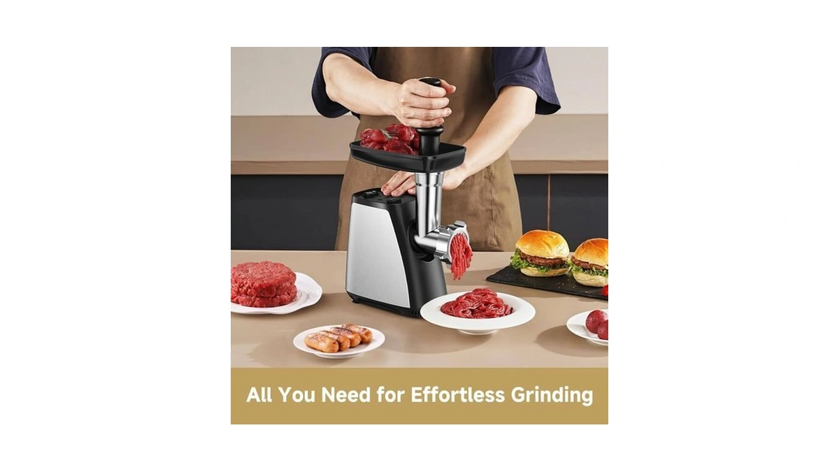 Aaobosi Meat Grinder, 3-in-1 Meat Grinder Electric [2800w Max] With