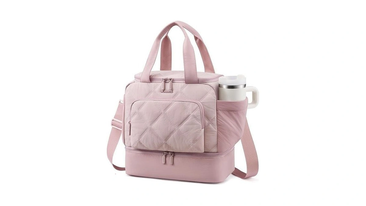 Lovevook Insulated Lunch Bags For Women, Double Deck Adult Lunch