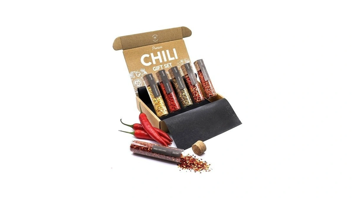 Timber Taste® Hot Spice Sampler For Her - 5 Scoville-rated