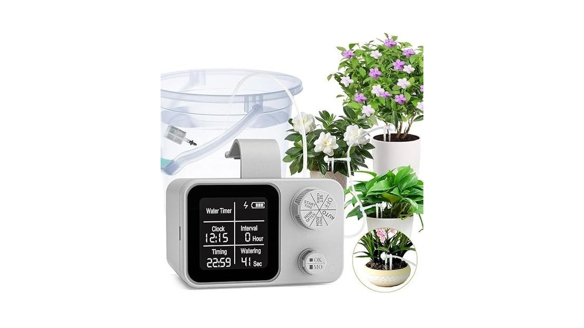 Automatic Plant Waterer For Indoor Plants Drip Irrigation Kit For