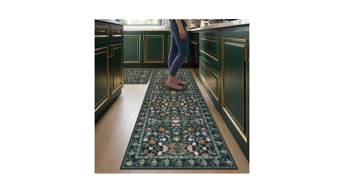 Homcomoda Kitchen Runner Rugs Set Of 2, 24"x36"+24"x71" Extra Large
