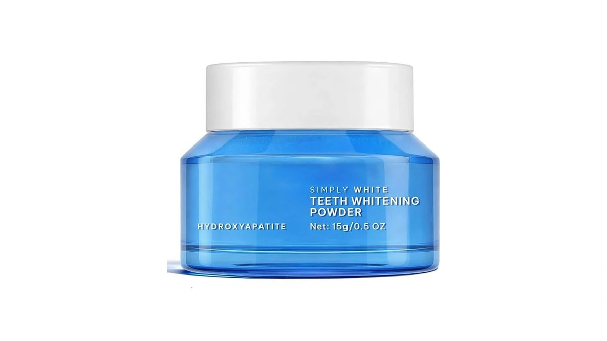 Enamel-safe Teeth Whitening Powder - Hydroxyapatite - Gentle On Teeth