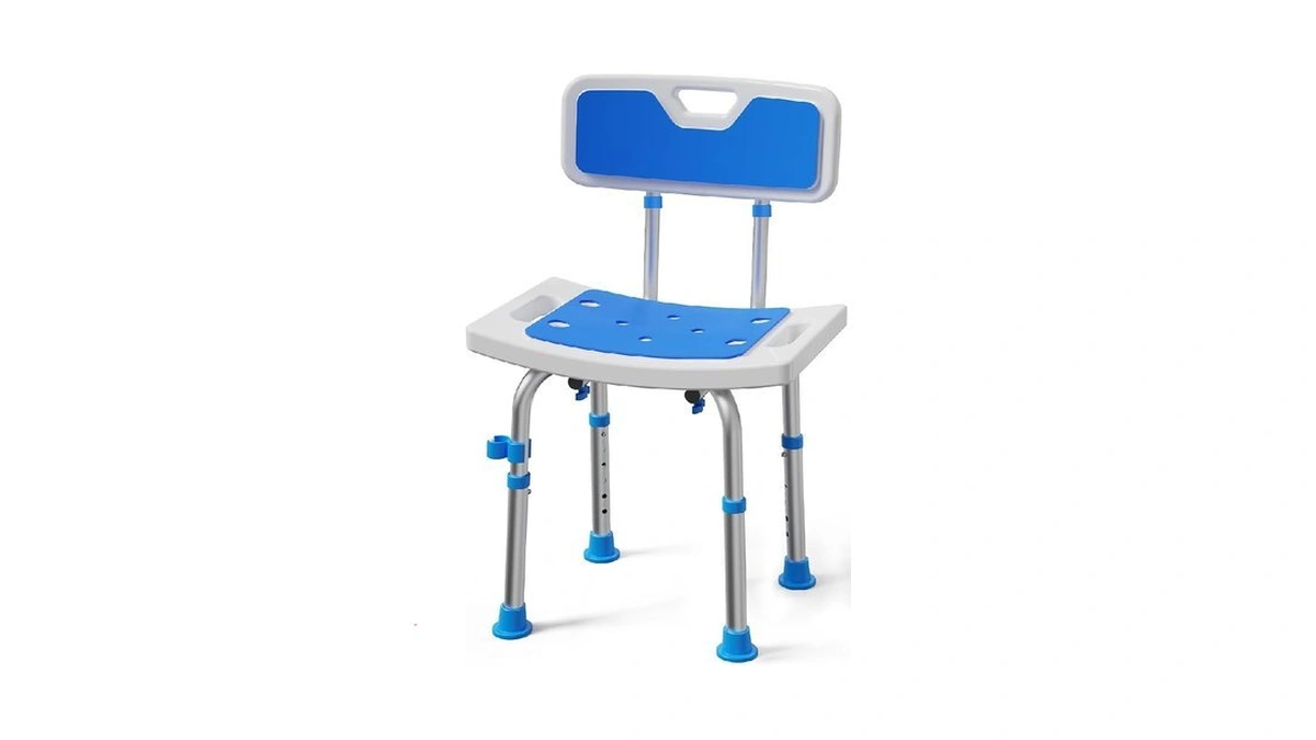 Cramagi Shower Chair For Inside Shower, 400 Lbs Adjustable Chair