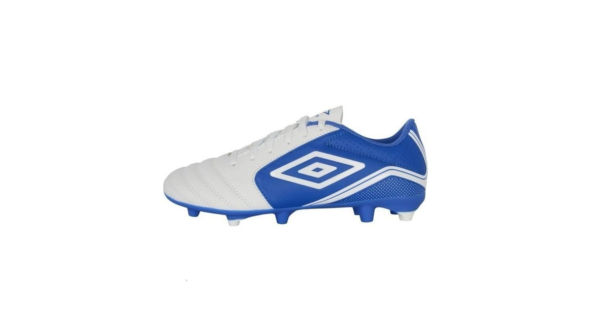 Umbro Boy's Classico 12 Fg Jr. Soccer Shoe, Royal Blue/white,