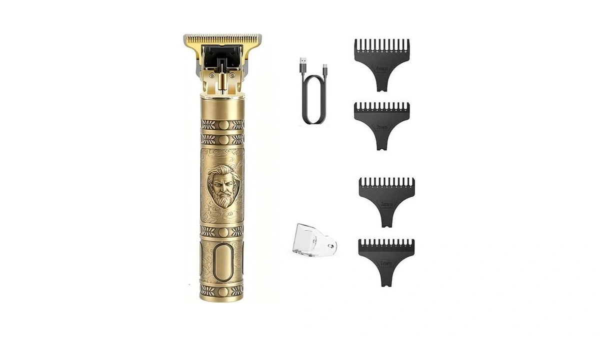 Ofmeow Beard Trimmer For Men Cordless Hair Clippers With Lcd