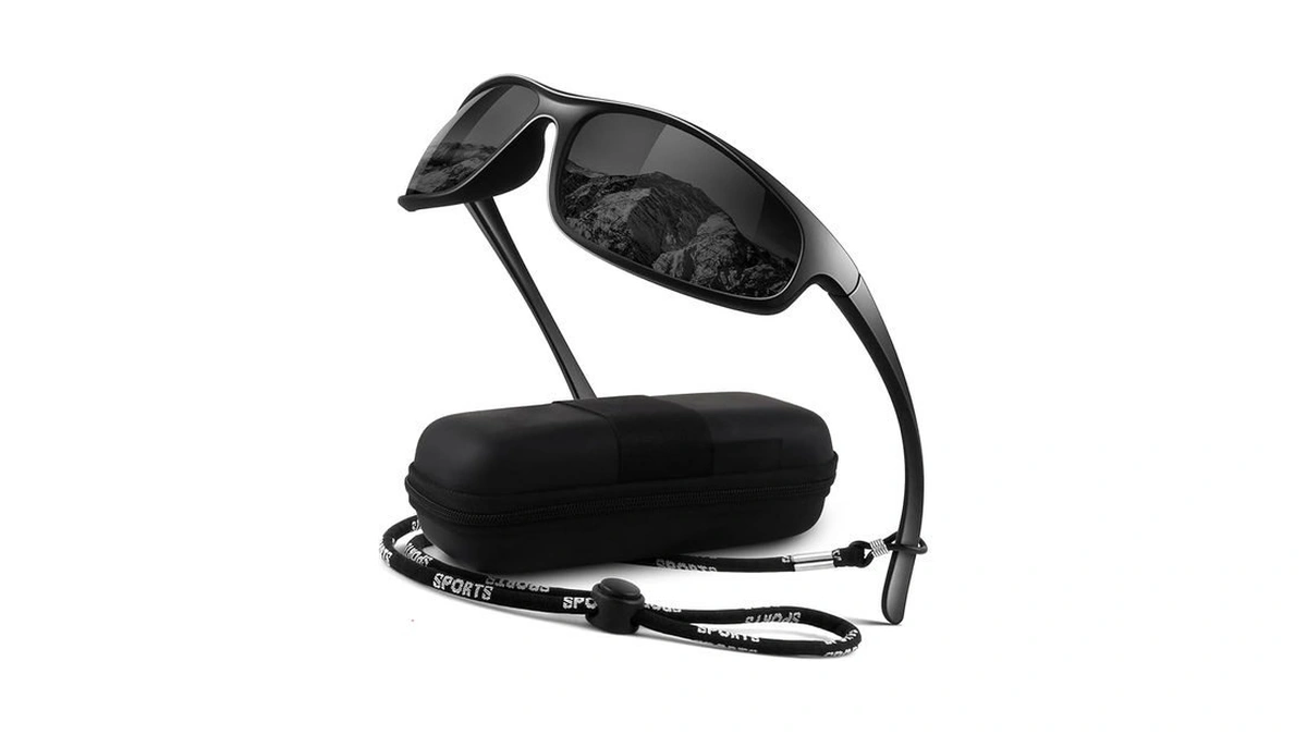 Linvo Polarized Sports Sunglasses Men Women,wraparound Uv400 Protection