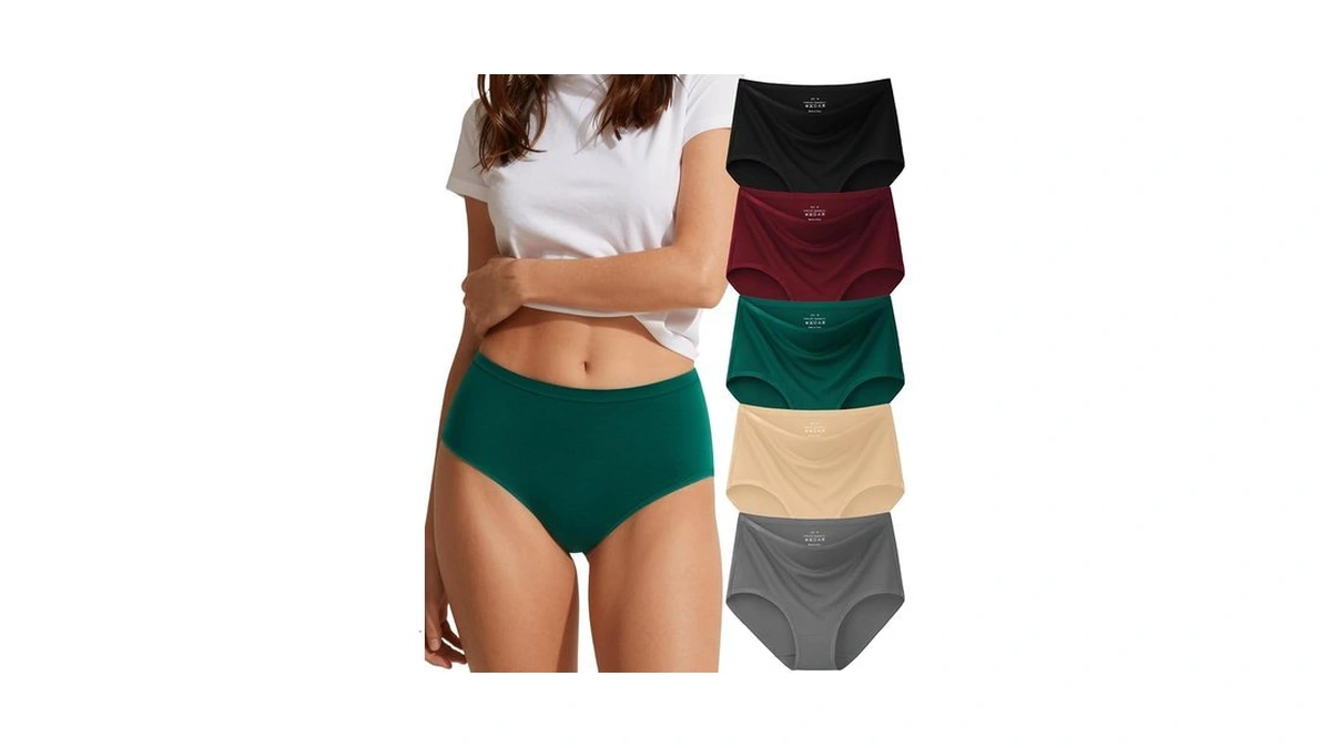 Amazon : Uekuekmy Cotton Womens Underwear High Wa