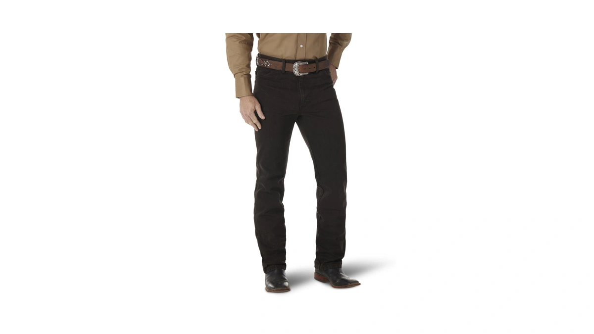 Wrangler Men's 0936 Cowboy Cut Slim Fit Jean, Black Chocolate,