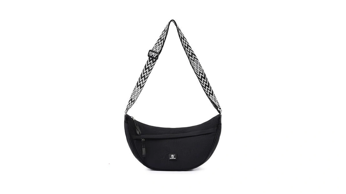 Pomelo Best Half Moon Crossbody Bag For Women And Men,