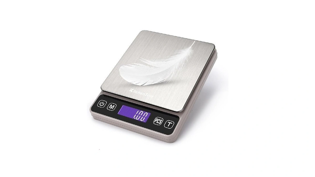 Kitchentour Digital Kitchen Gram Scale - 500g/0.01g - High Accuracy