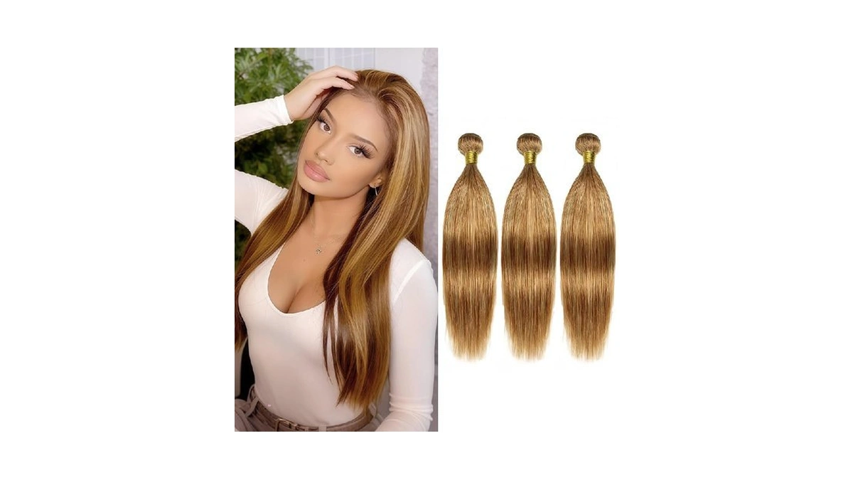Amazon code: Kodrhar P27/30 Human Hair Bundle Honey B