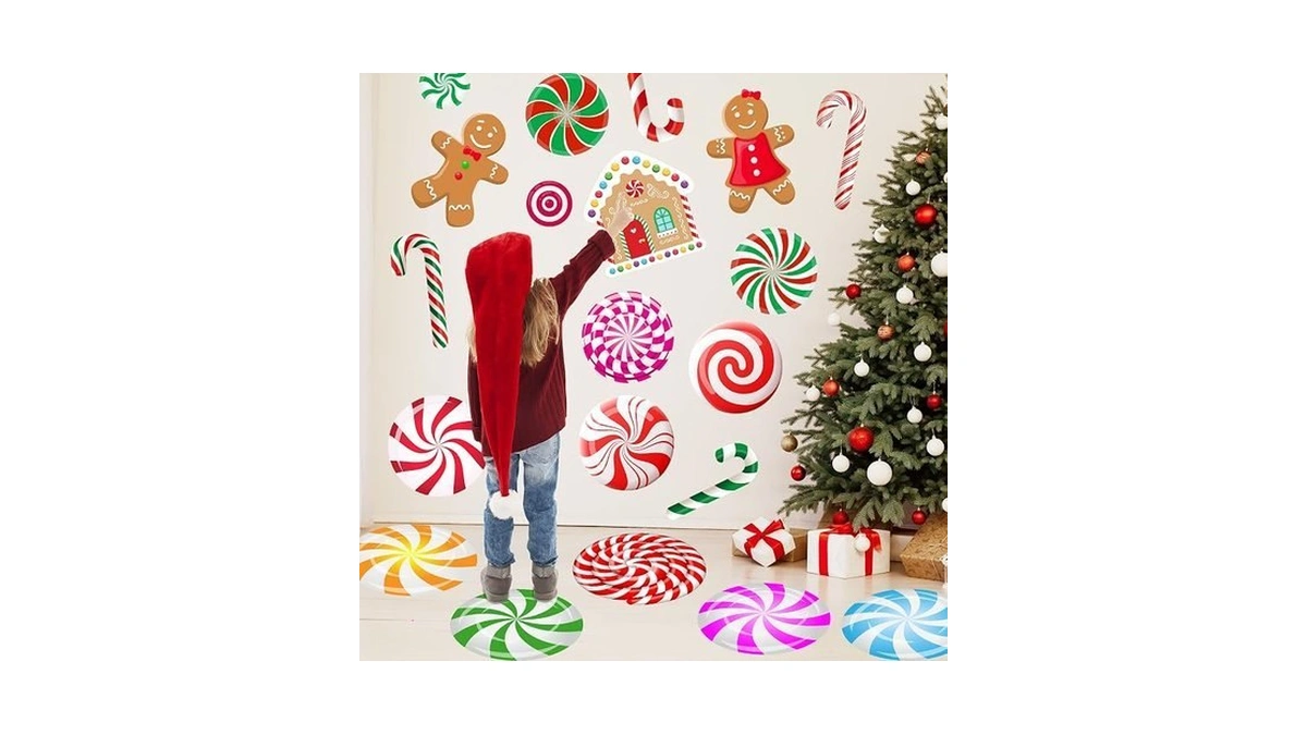 Amazon code: Gingerbread Christmas Decorations Wall S