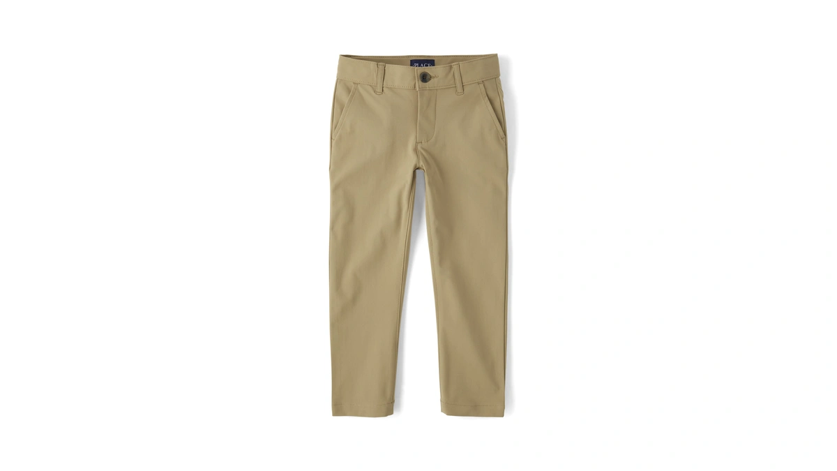 The Children's Place,boys,uniform Quick Dry Chino Pants,sand,12