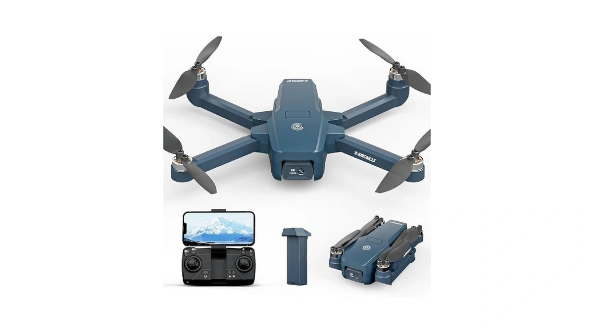 X15 Drone With 1080p Hd Camera For Adults Beginners, Drone