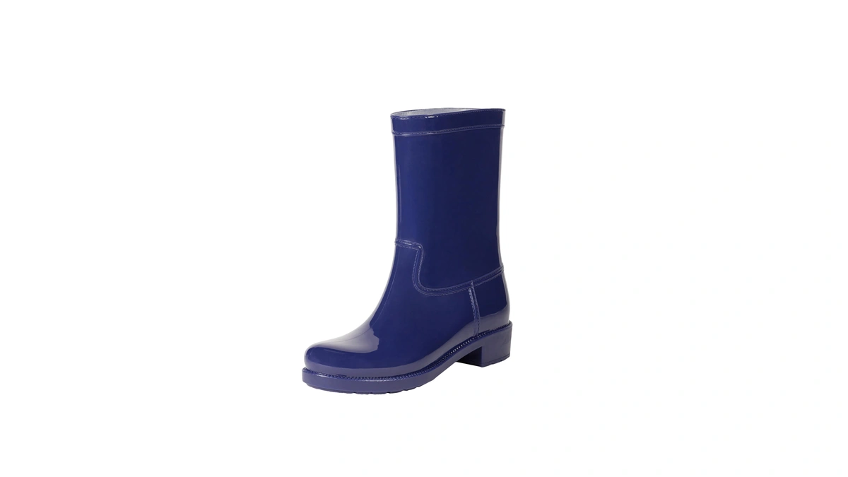 The Drop Women's Stella Midshaft Rainboot Navy, 10