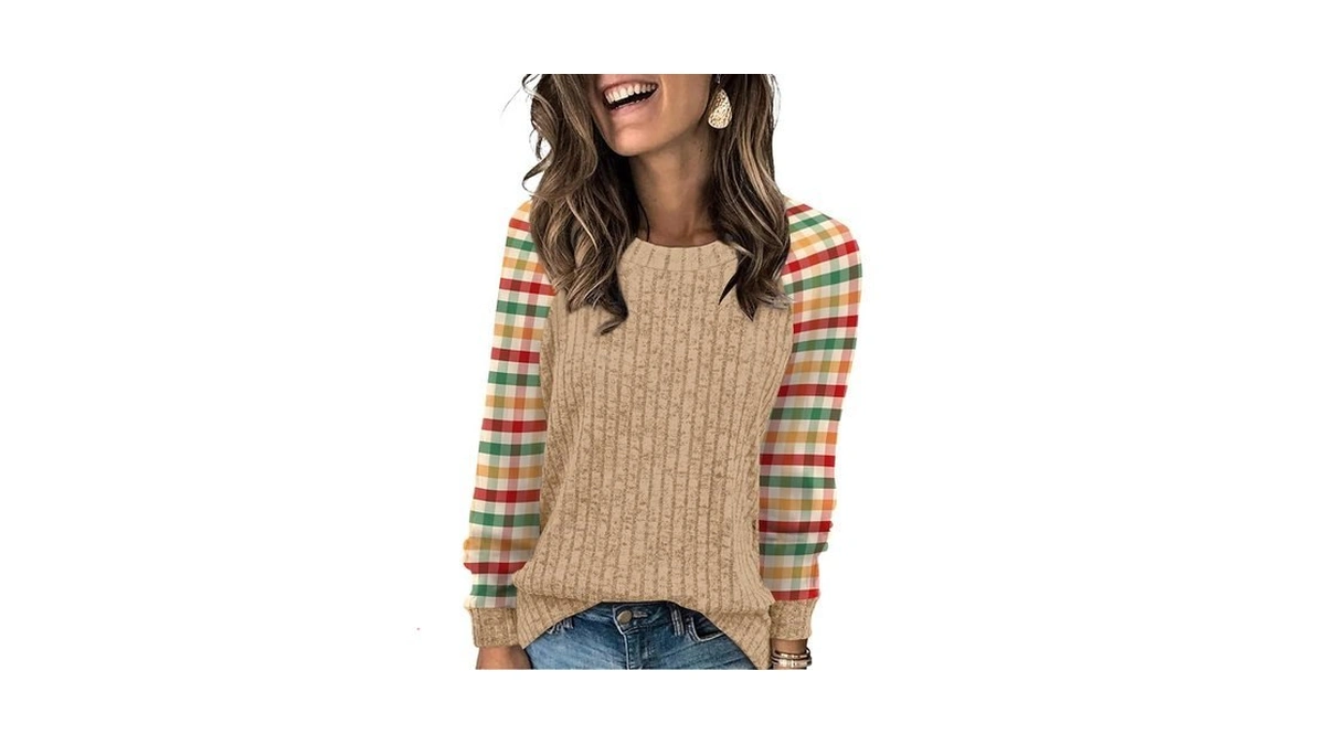 Wiholl Womens Tops Winter Clothing For Women Long Sleeve Sweaters