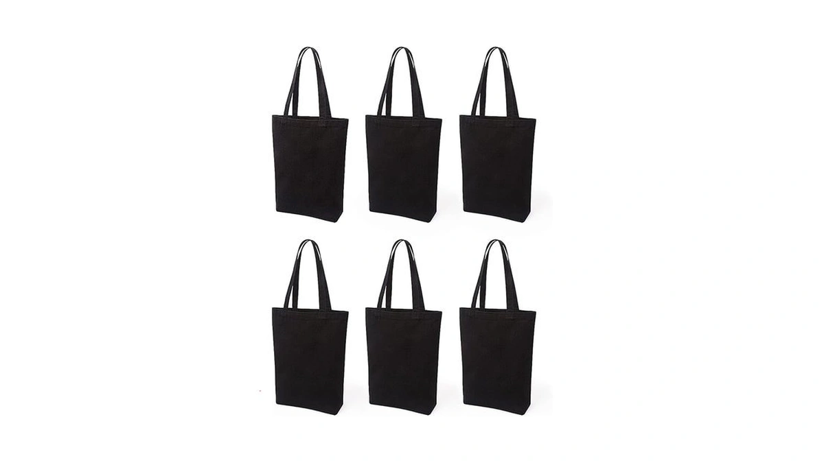 Lily Queen Natural Canvas Tote Bags Diy Reusable Shopping Grocery