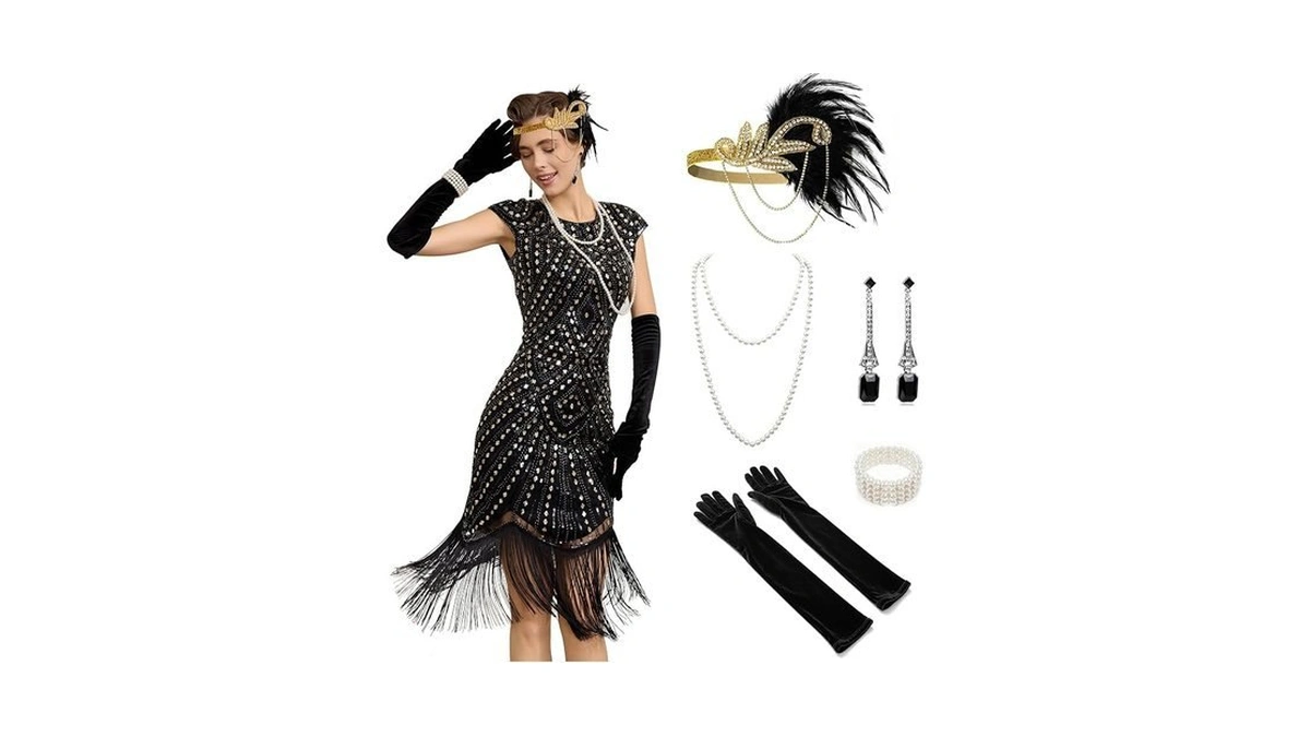 Fashine Flapper Dresses Only Was Promo