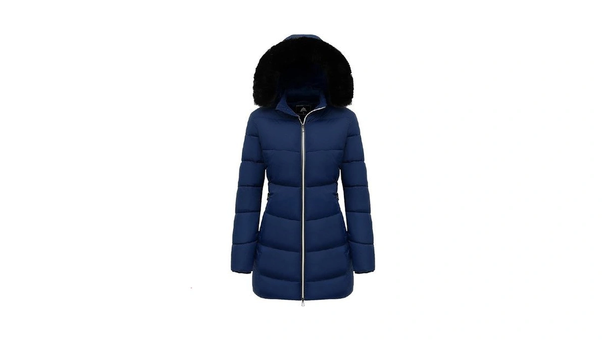 Moerdeng Women's Winter Windproof Warm Down Coats Waterproof Thicken Hooded