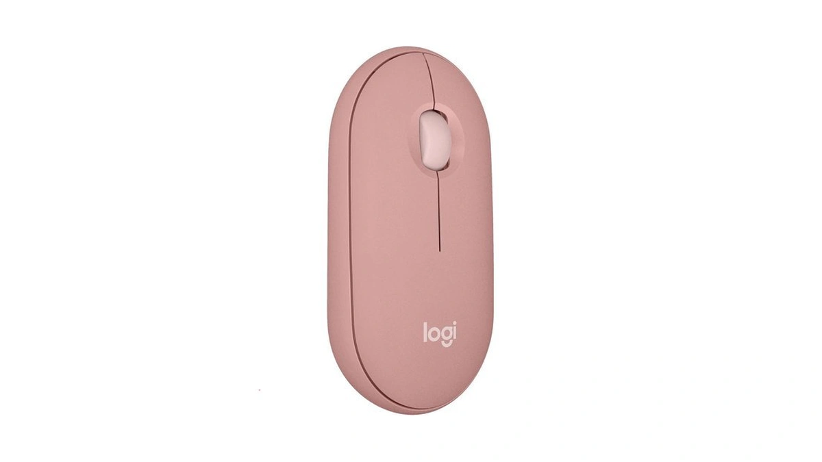 Logitech M350s Pebble 2 Bluetooth Wireless Mouse - Tonal Rose