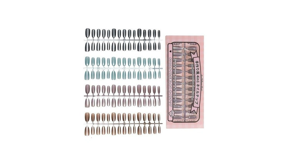 Sun&beam Nails Press-on Nails 120 Pcs, 4-in-1 Mix & Match