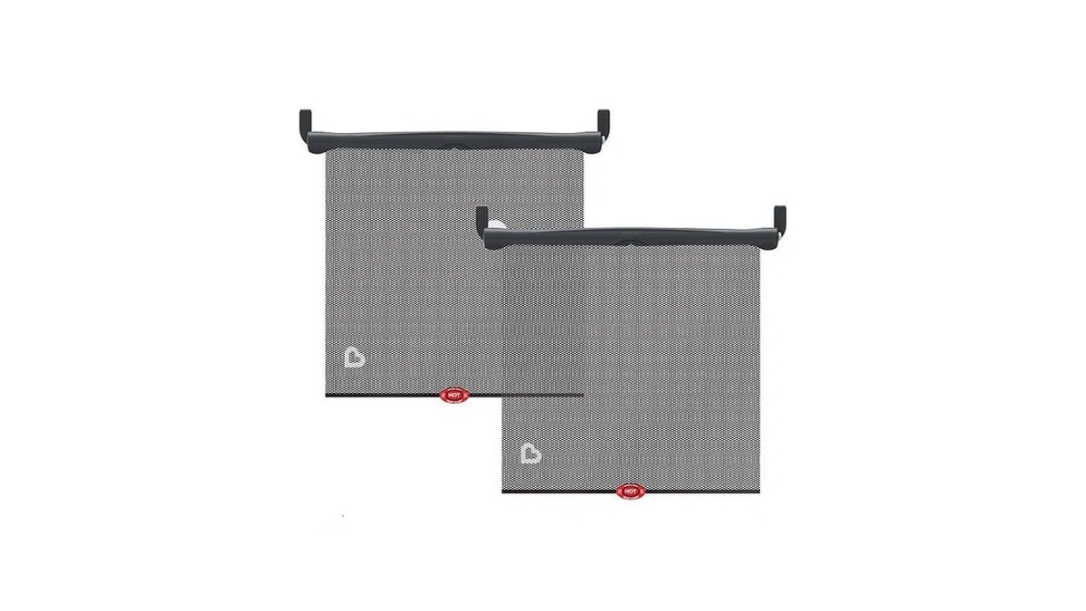 Munchkin Brica Sun Safety Car Window Shade With Heat Alert,