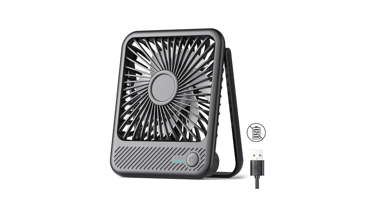 Koonie Usb Desk Fan Strong Wind Ultra Quiet