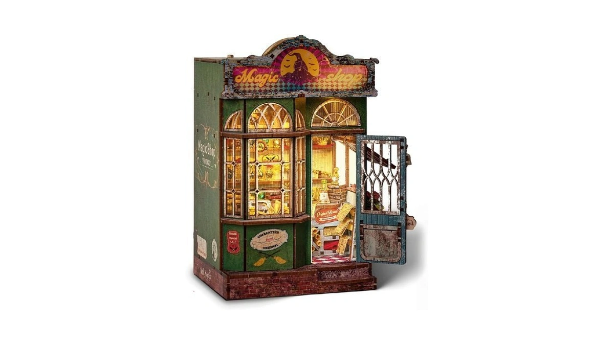 Amazon code: Book Nook Kit, Magic Shop Diy Miniature