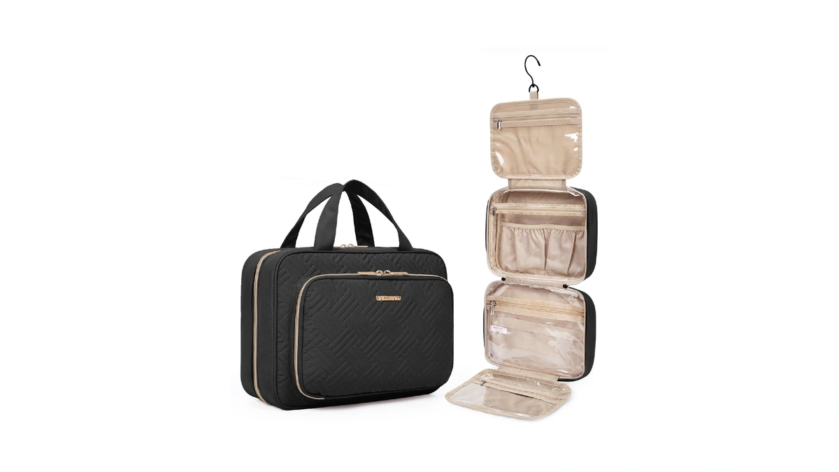 Amazon : Bagsmart Toiletry Bag Hanging Travel Mak