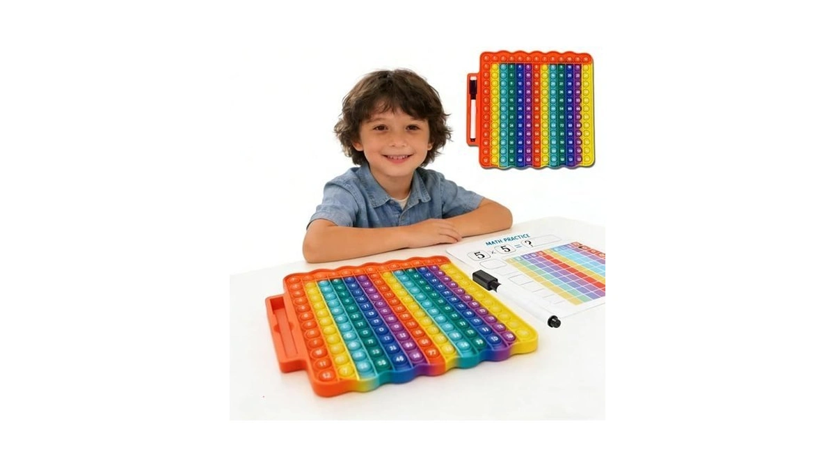 E2 Multiplication Games Flash Cards 3rd Grade Pop Fidget Learning
