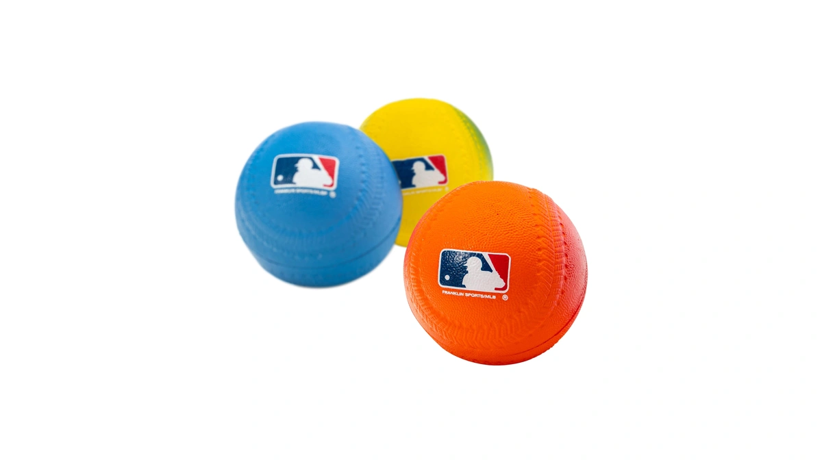 Franklin Sports Foam Baseballs - Soft Foam Practice Baseballs For
