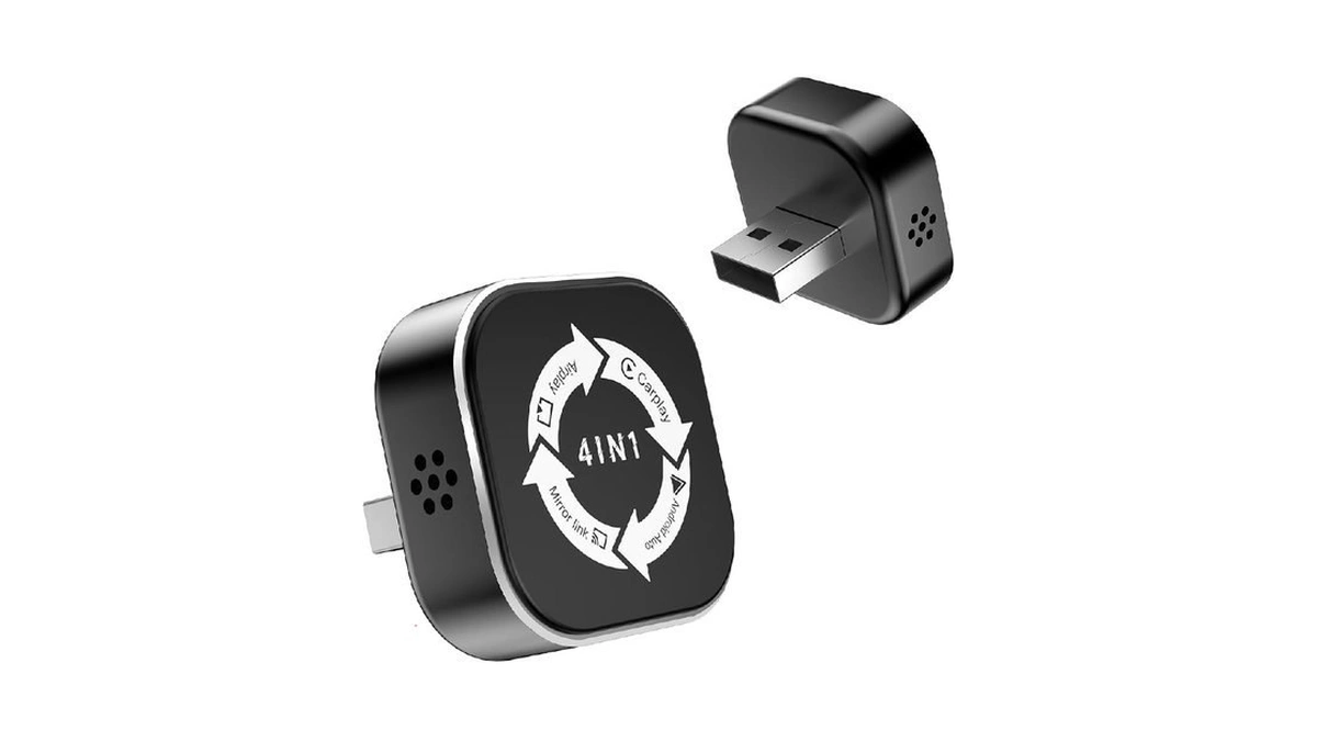 Amazon code: Bctouza 4 In 1 Wireless Carplay Adapter,