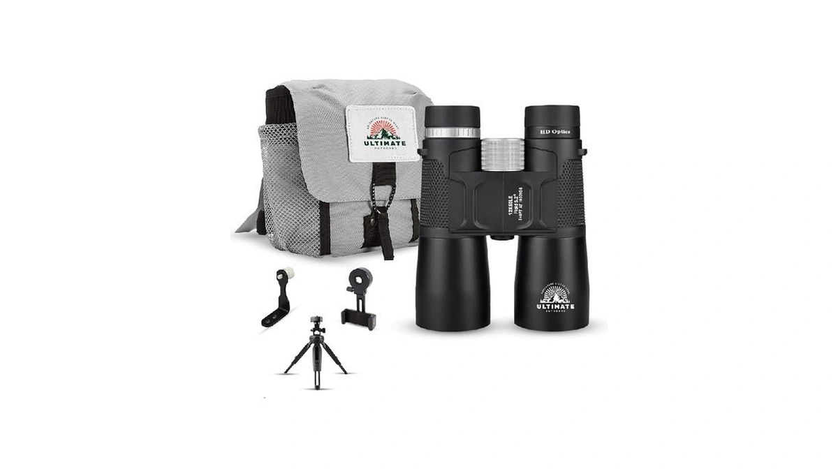 Ultimate Outdoors 12x50 Hd Binoculars For Adults – Powerful Waterproof
