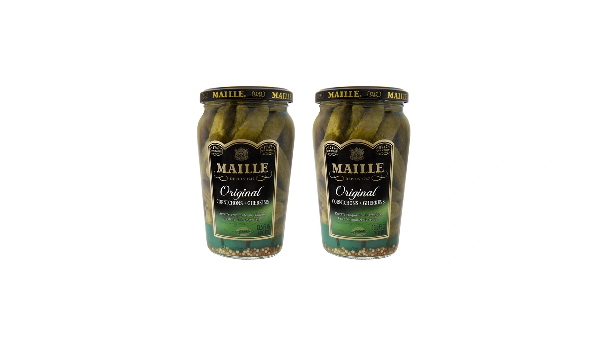 Maille Pickles 2 Count Cornichons Original 13.5 Oz