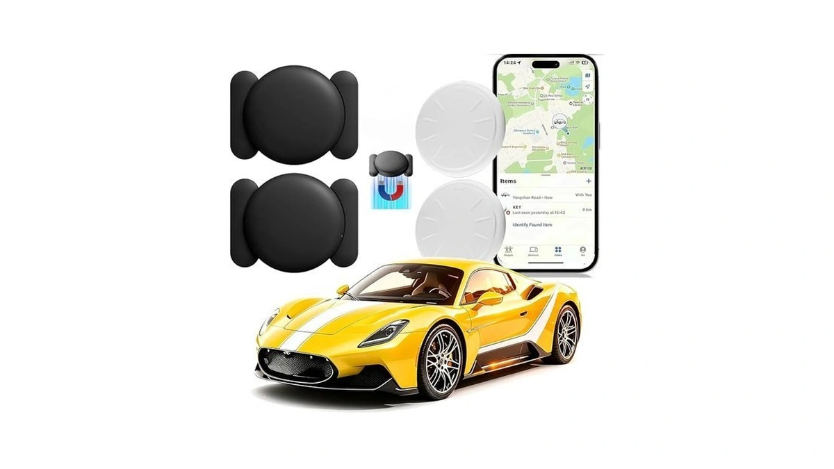 Vehicle Tracking Device,2pcs Gps Tracker For Vehicles,with Magnetic Case,real-time Mini