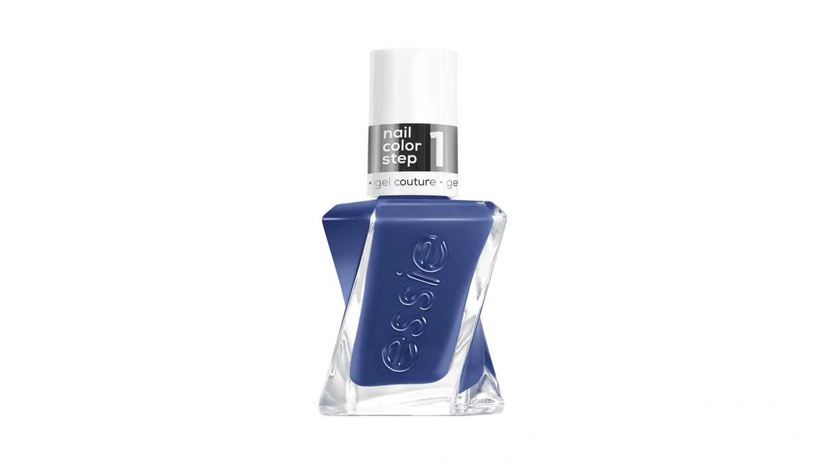 Essie Gel Couture, Long-lasting Nail Polish, Vegan, Be Dazzled, Blue,