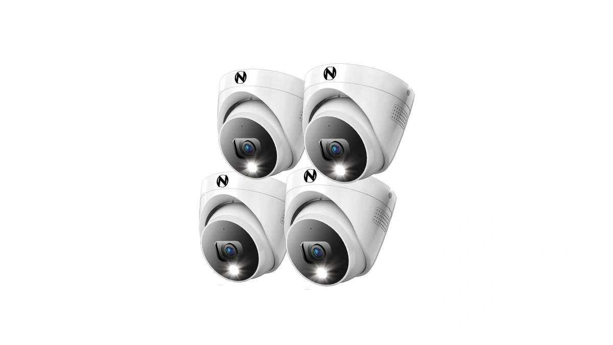 Night Owl Add On Wired 4k Hd Indoor/outdoor Deterrence Dome