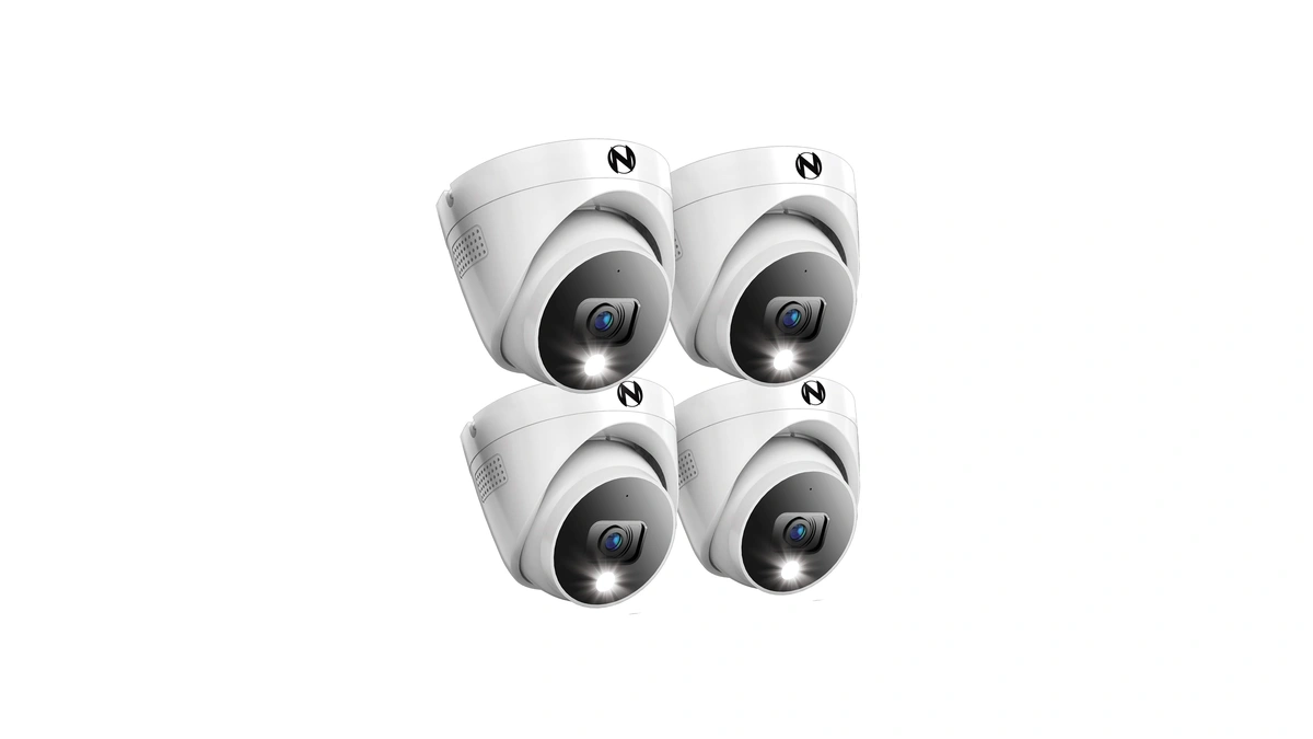 Night Owl Add On Wired 2k Hd Indoor/outdoor Deterrence Dome