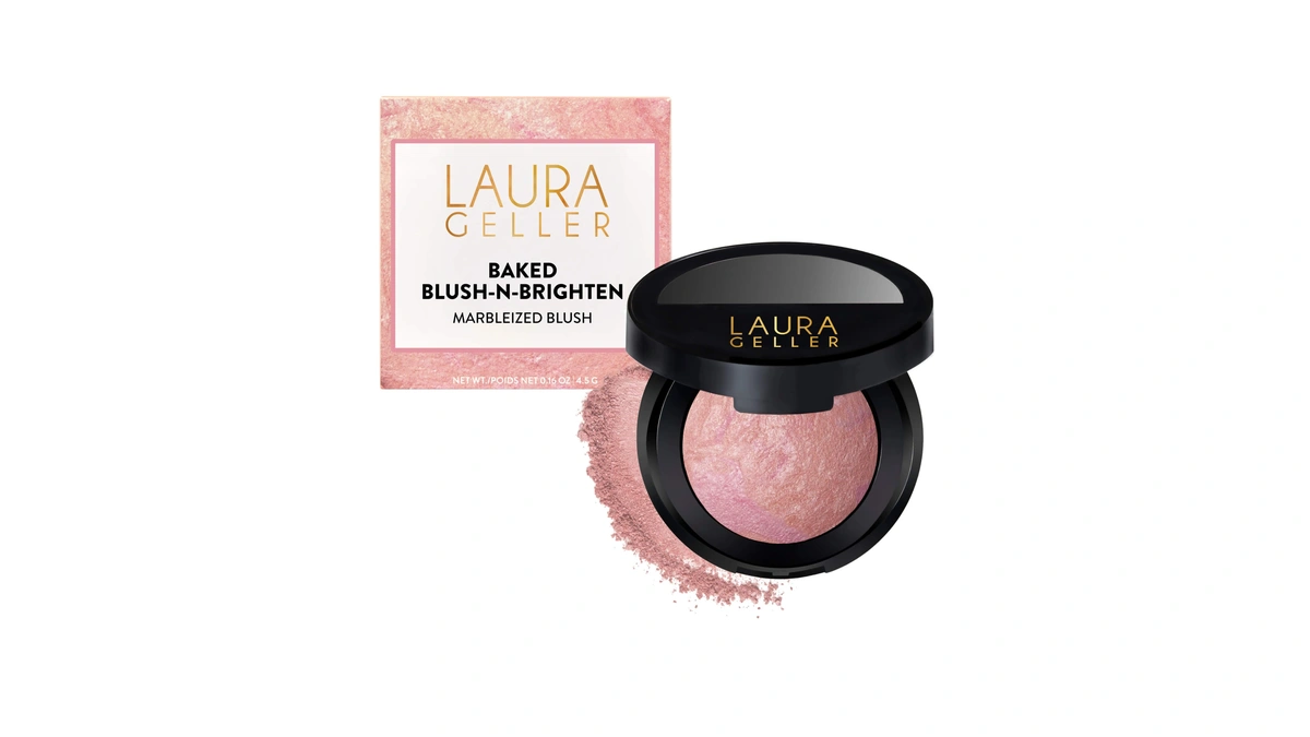 Laura Geller Baked Blush-n-brighten Powder Blush, Buildable - Ethereal Rose