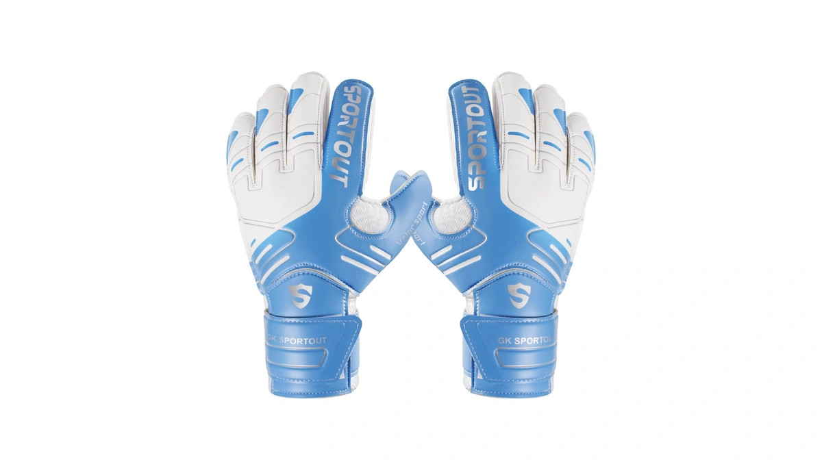 Sportout Youth&adult Goalie Goalkeeper Gloves, Strong Grip For The Toughest