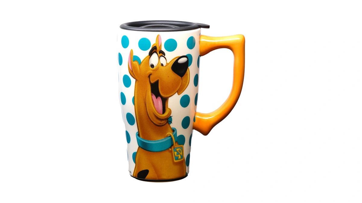 Spoontiques - Ceramic Travel Mugs - Scooby Doo Cup -