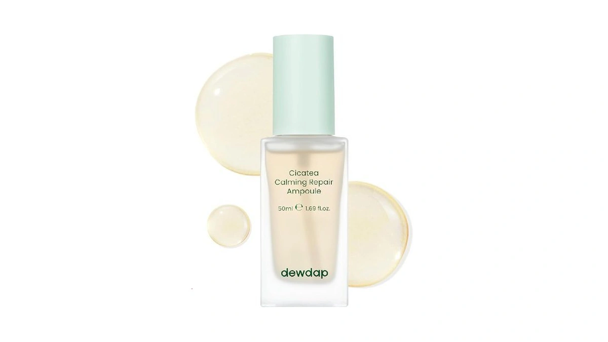 Dewdap Cicatea Calming Repair Serum, Centella Ampoule, Soothing Moisturizing Serum
