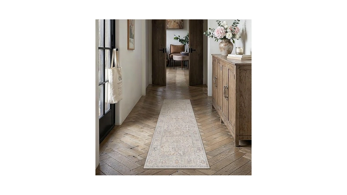 Hugear Hallway Runner Rugs 2x6 Washable Rug For Living Room