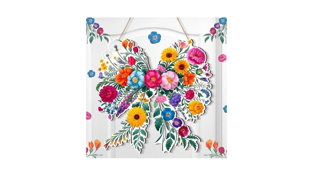 Queekay Wildflower Door Signs