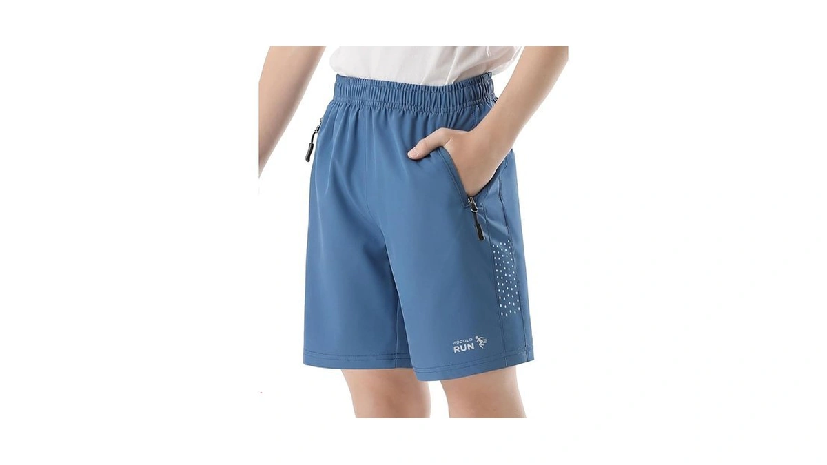 Aodulo Youth Boys Athletic Shorts Size 16 Running Soccer Basketball