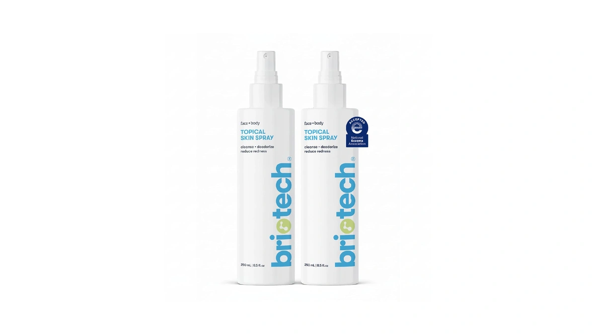 Briotech Topical Skin Spray, Hypochlorous Acid Spray For Sensitive Skin,