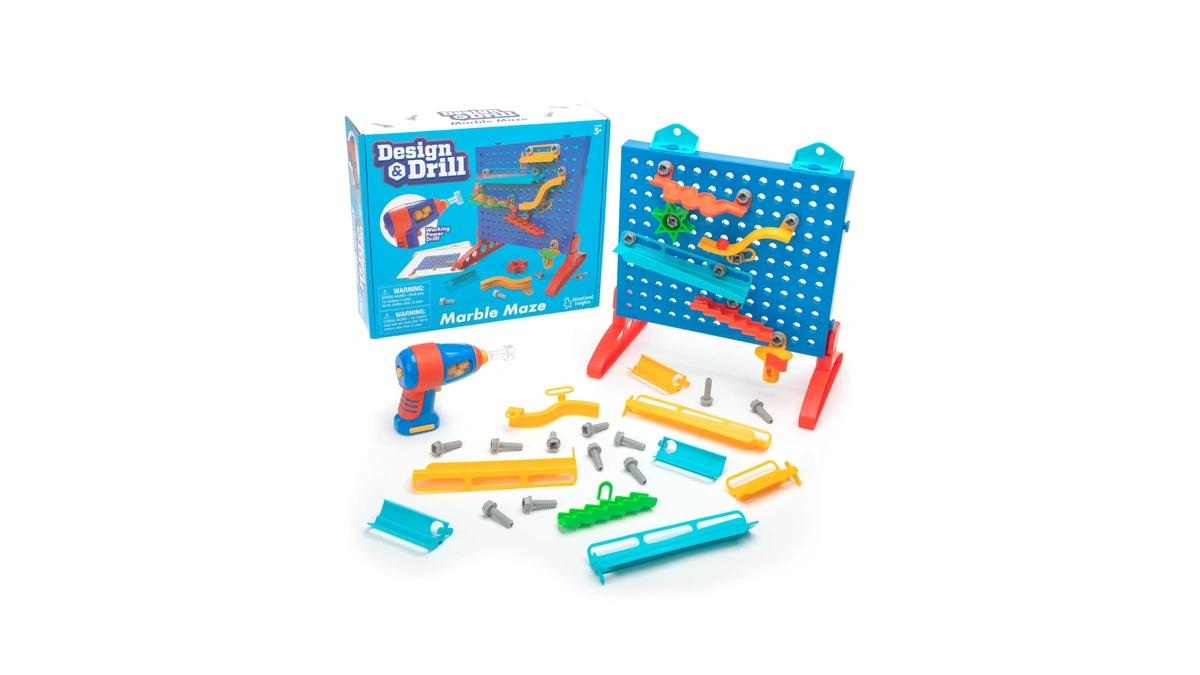 Educational Insights Design & Drill Marble Maze - Stem Building