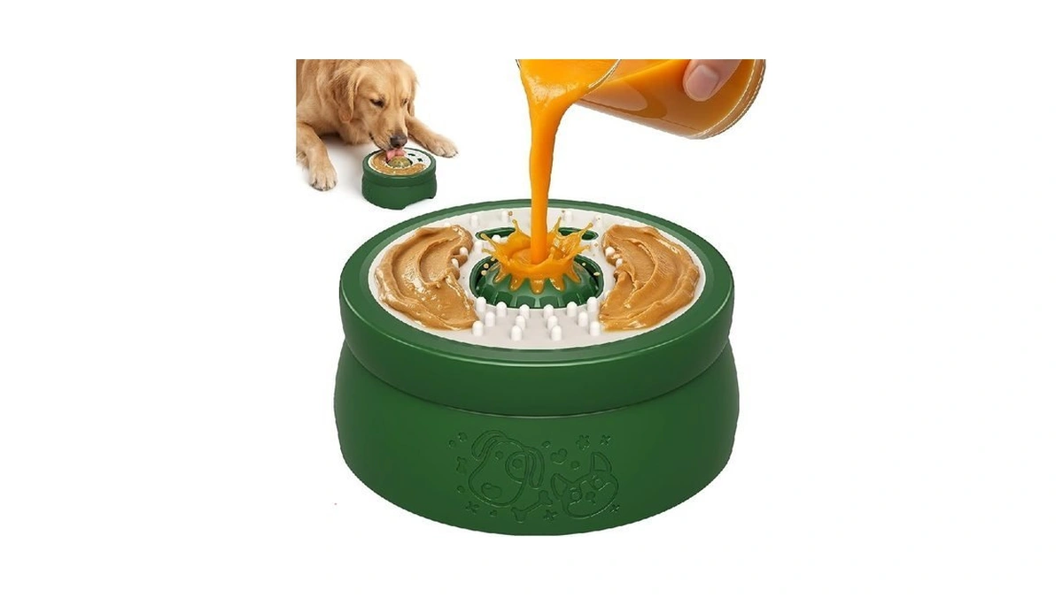 Amazon code: Ordora Slow Feeder Dog Lick Bowl With Ro
