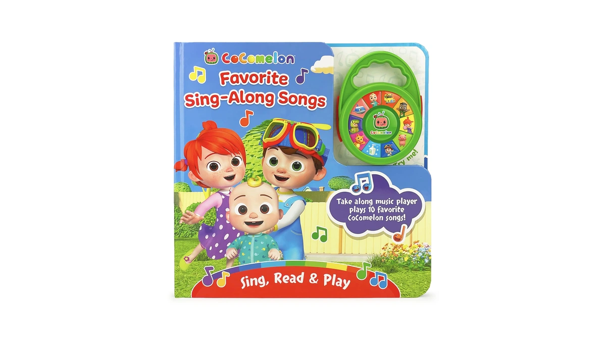 Cocomelon Favorite Sing-along Songs - Children's Deluxe Music Player Toy