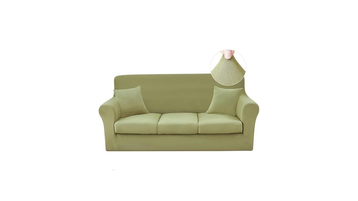 Amazon coupon: Jqinhome 6 Piece Stretch Sofa Cover Couc